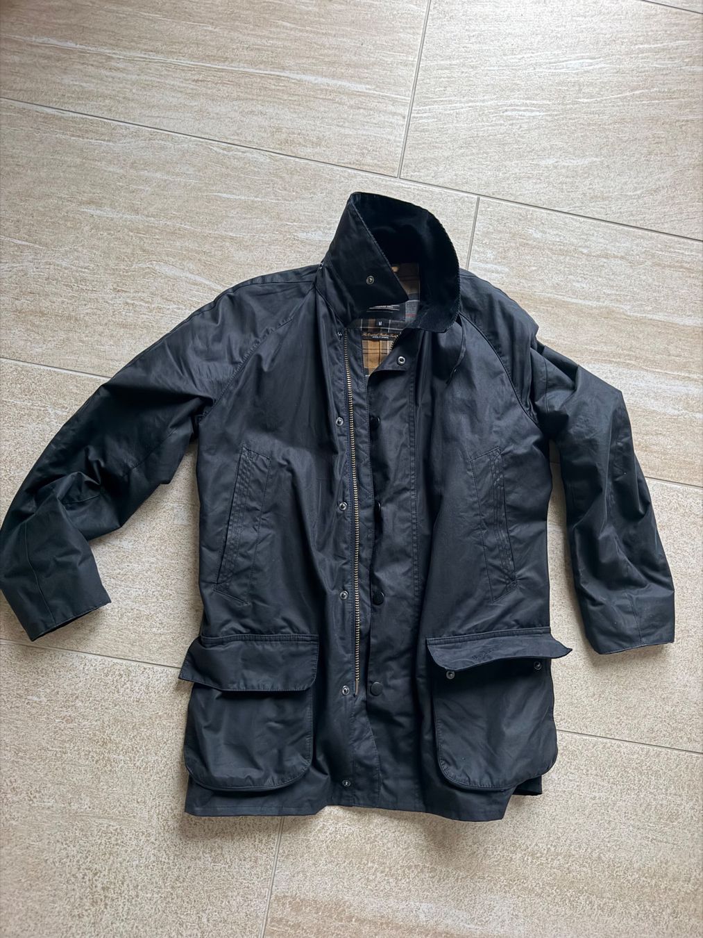 Barbour Giacche: BARBOUR BRISTOL JACKET - LEICHTE JACKE - NAVY – Usato da Neftenbach venduto da SergeF0102 1
