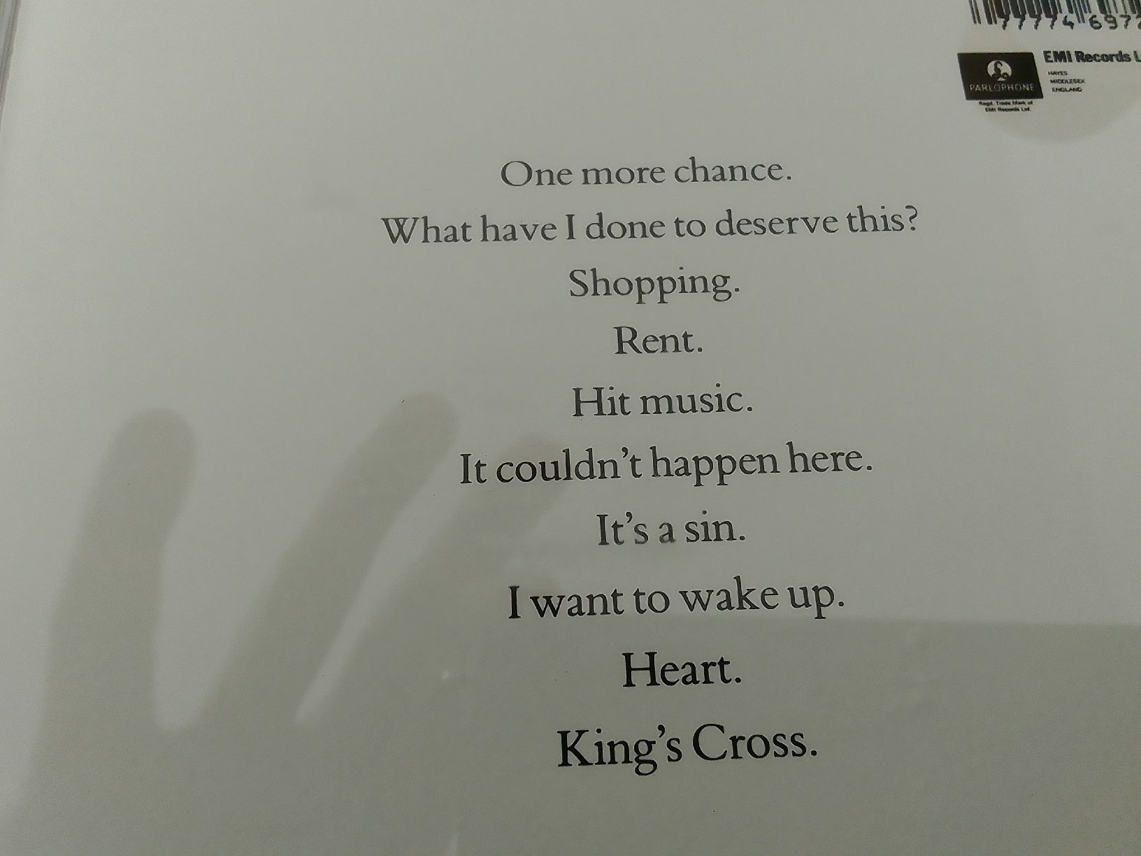 CDs: Pet Shop Boys – Gebraucht aus Liebefeld von CD-Urs 1