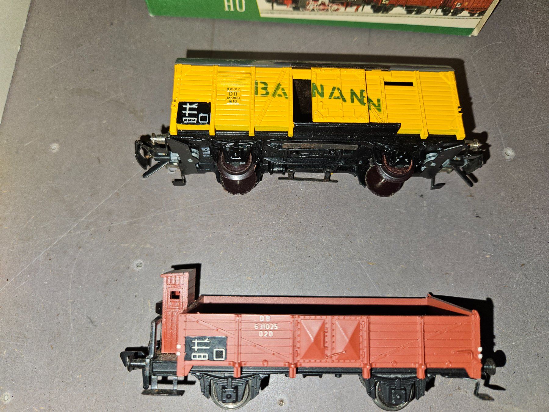 Fleischmann Modellini di ferrovie: Fleischmann Güterwagen  mit OVP selten – Usato da Bern venduto da lukas90pilze 2