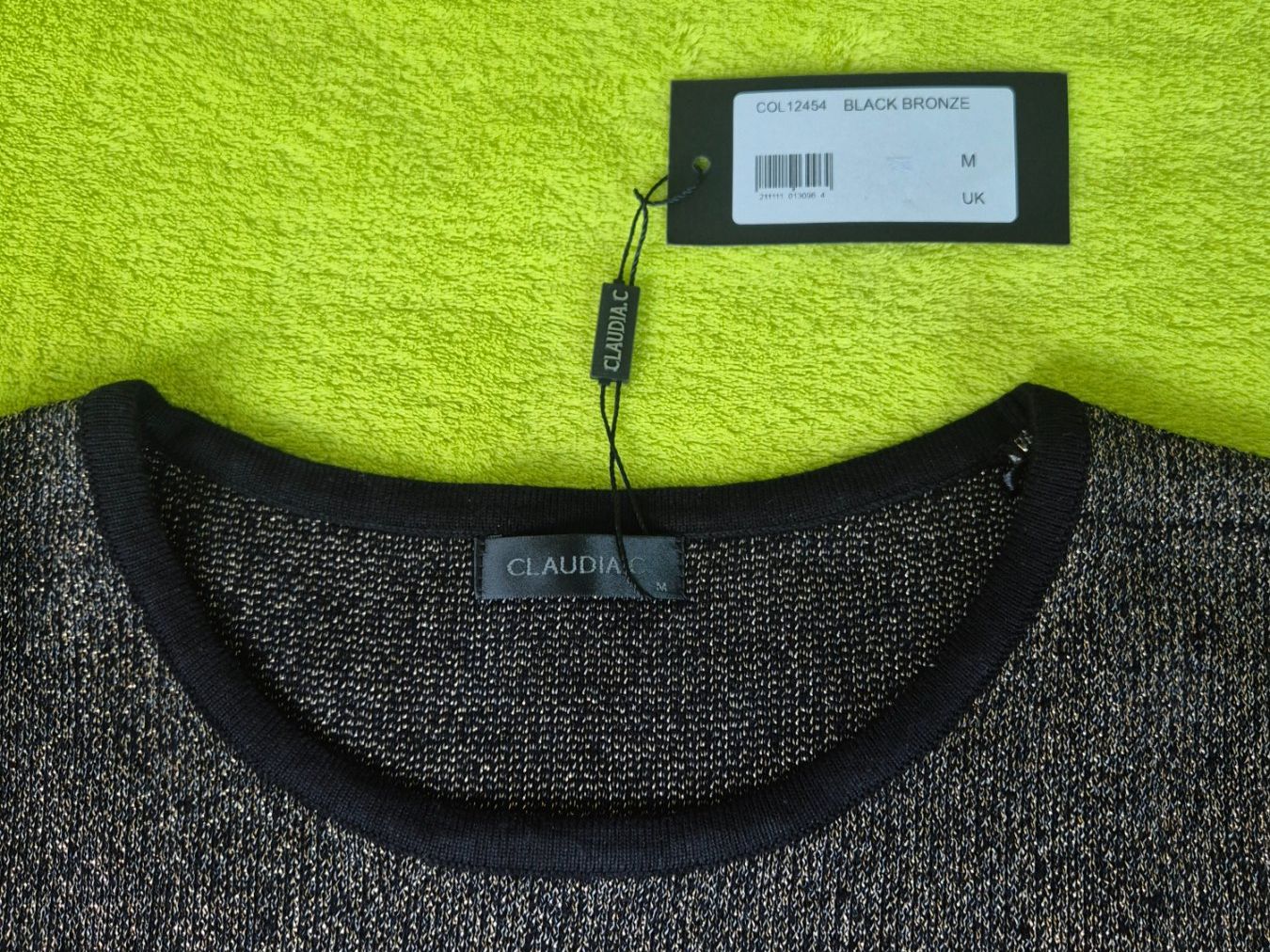 Maglioni & Felpe: Eleganter Pullover, schwarz mit Goldglimmer, Grösse M, NEU – Nuovo (secondo la descrizione) da Winterberg ZH venduto da Gemini63 3