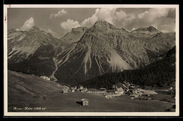Cartoline postali: AK Arosa, Kulm – Usato da Berlin venduto da bartko-reher