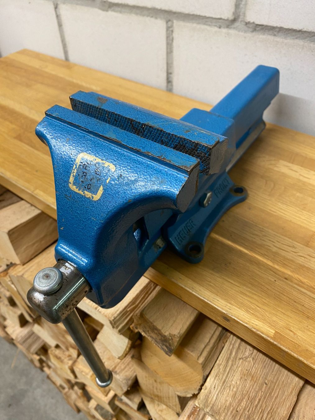 Alle Werkzeuge: Heuer Schraubstock 120 mm – Gebraucht aus Schönenbuch von Laubfrosch05