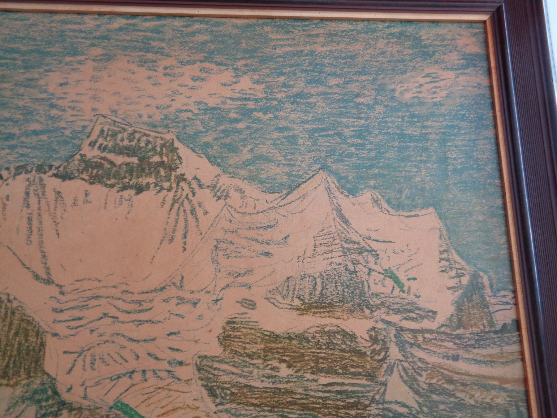 Foto & Immagini: Berner Oberland Kunstdruck A. Carigiet – Usato da Chur venduto da omonia 3