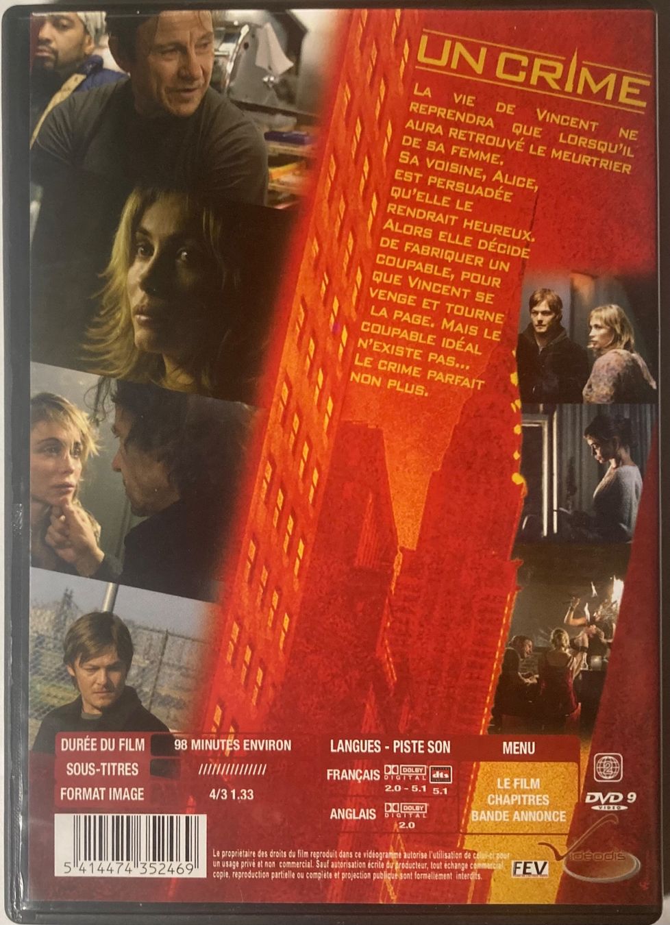 Tutti i DVDs: UN CRIME – Usato da Poliez-Pittet venduto da Newtown-Records 1