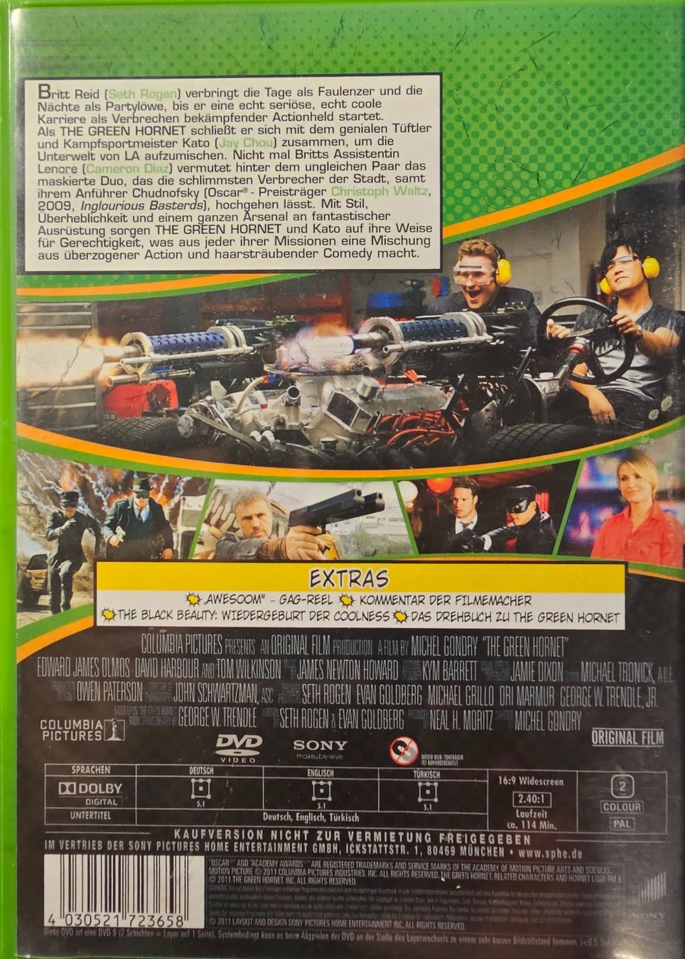 Alle DVDs: The Green Hornet – Gebraucht aus Wahlen b. Laufen von Cg10 1