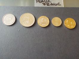 Europa, Frankreich, Münzen Francs