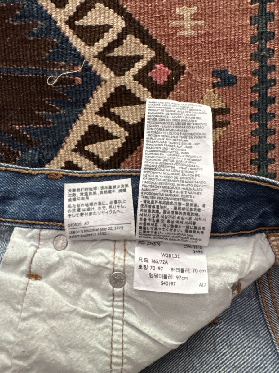 Jeans: Levi's 501 CT Jeans W28 L32 – Usato da Zürich venduto da Sporty77 2