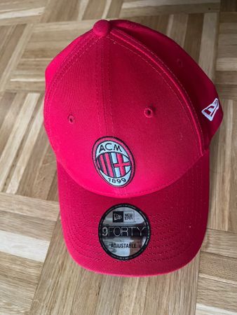 Casquette AC Milan New Era 9FORTY officielle – Rouge – Ajust