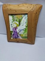 Schöner Echtholz Bilderrahmen mit Glas