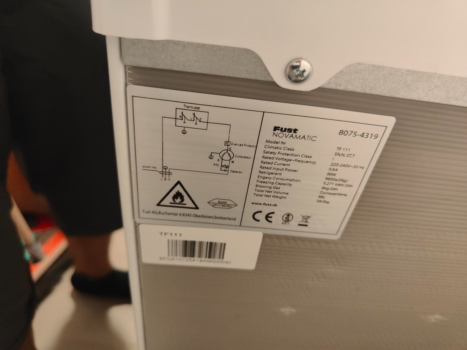 Congelatori: Gefrierschrank Fust Novomatic – Usato da Roggliswil venduto da adi_86 2