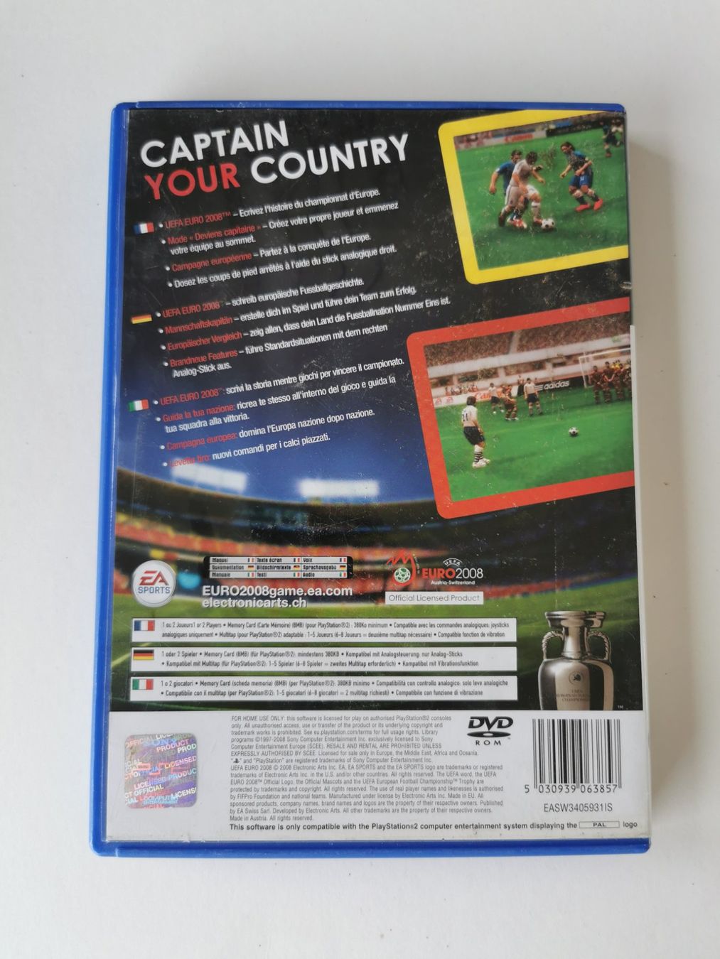 Sony Giochi: Ps 2 - Euro 2008 – Usato da Lenzburg venduto da eyworld 2