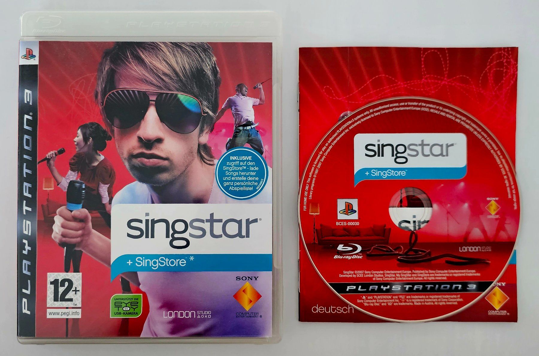 Sony Spiele: Singstar + Singstore (PS3) – Gebraucht aus Holziken von Miglioregamesnmore