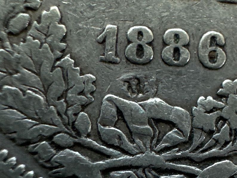 Tutti le monete: 1886 2fr – Usato da Erlach venduto da gubbe1 2