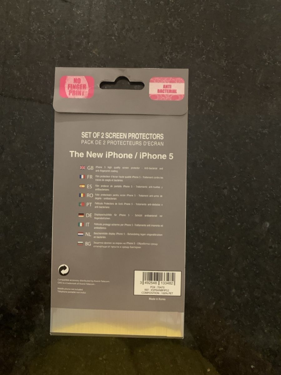 Ritocchi & pellicole di protezione: 1x Screen Protector für iPhone 5 – Usato da Sempach venduto da Nimsaj5 1