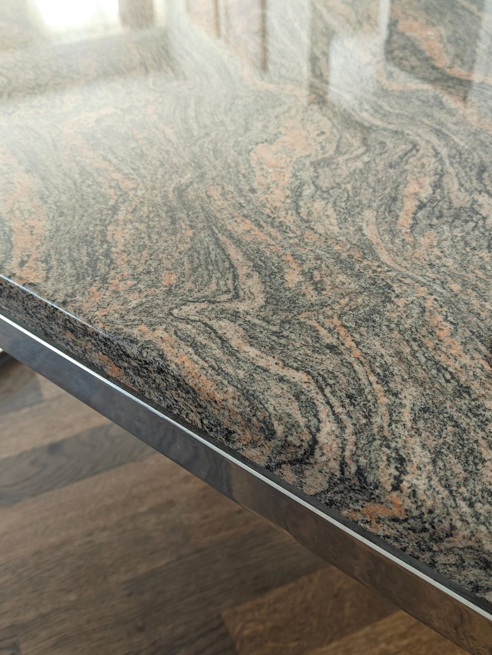 Tavoli: Couchtisch / Gartentisch Granit - Edelstahl - Marmor – Usato da Birr venduto da DisDas 5
