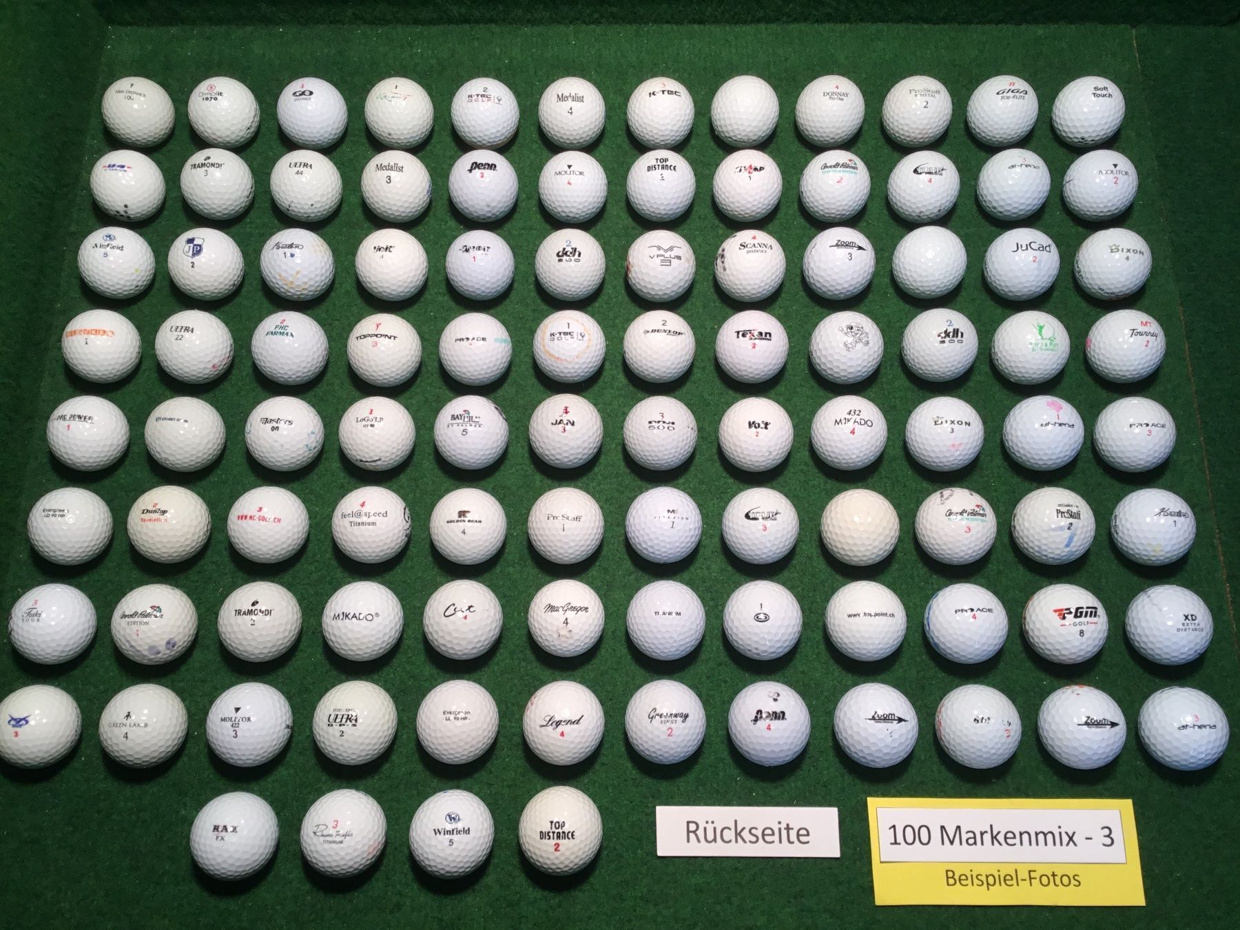 Palloni: 100 Golfbälle Markenmix (mittel) – Usato da Bergdietikon venduto da shimano4 9