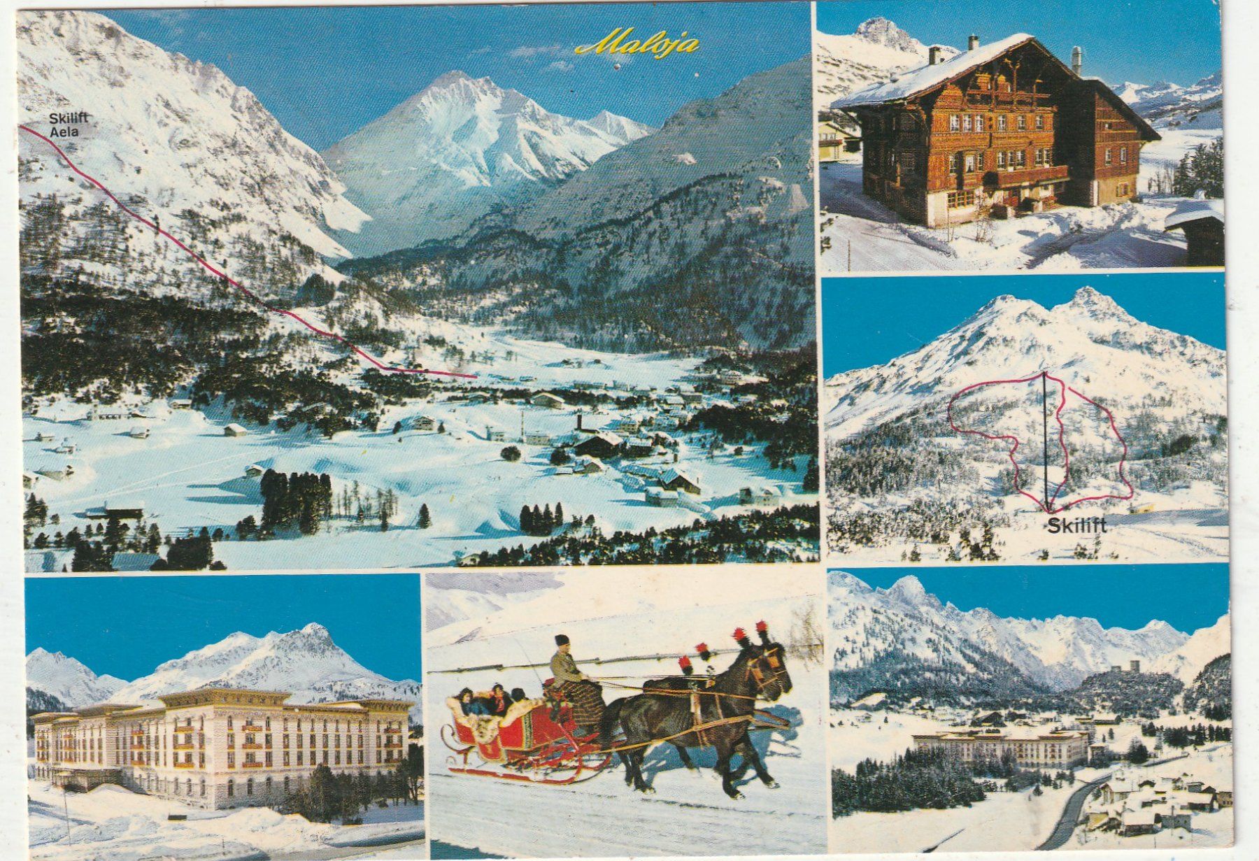 Cartoline postali: 10 Mehrbildkarten Graubünden – Usato da Lumbrein venduto da made02 5