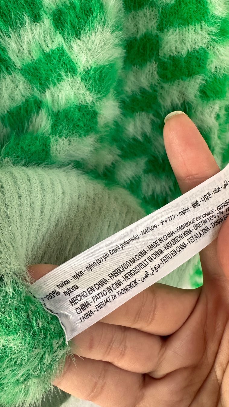 Zara Top: ZARA Pullover grün kariert, Grösse S, NEU – Nuovo (secondo la descrizione) da Niederrohrdorf venduto da gigerch 6