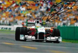 Sutil, Force India 2009, orig. signiert!