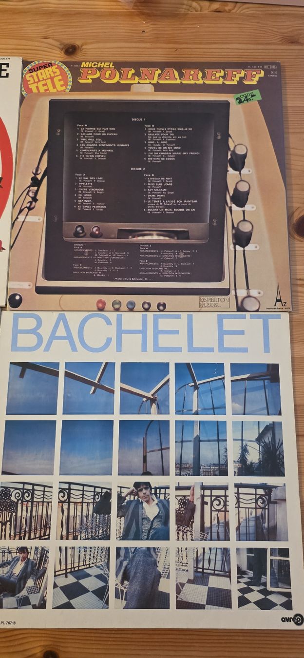 Dischi in vinile: Disque vinyle lot 4 Français – Usato da Yvonand venduto da RF-VINYL 2