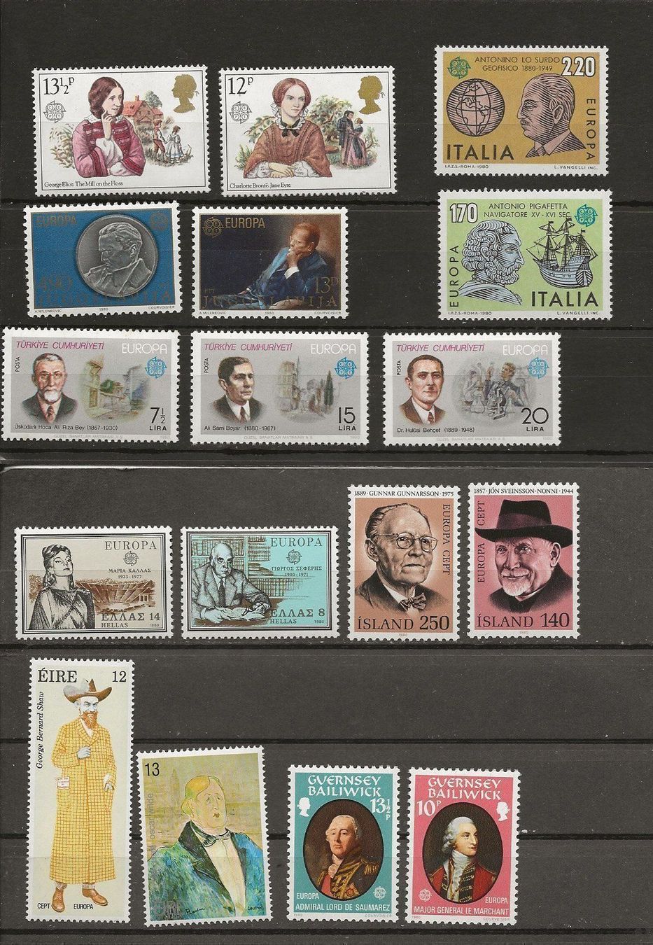 Tutti i francobolli: Europa Tous les pays 1980 ** – Nuovo (secondo la descrizione) da Sion venduto da PierreP01 1
