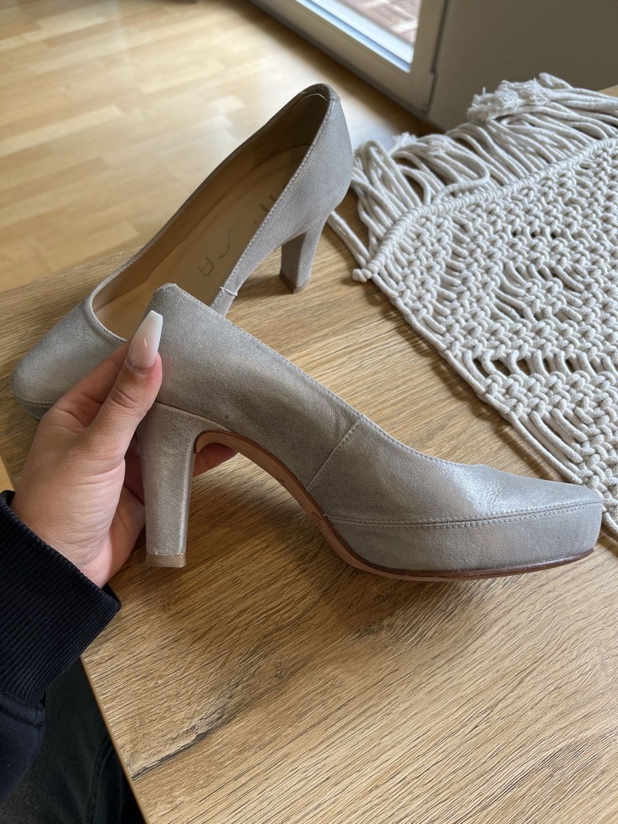 Unisa Damenschuhe: Unisa Pumps, Silber, Grösse 36 – Gebraucht aus Chur von cel_sqj2 2