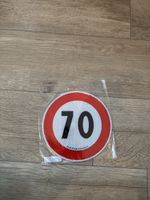 Schild 80 und 70 neu für LKW Anhänger