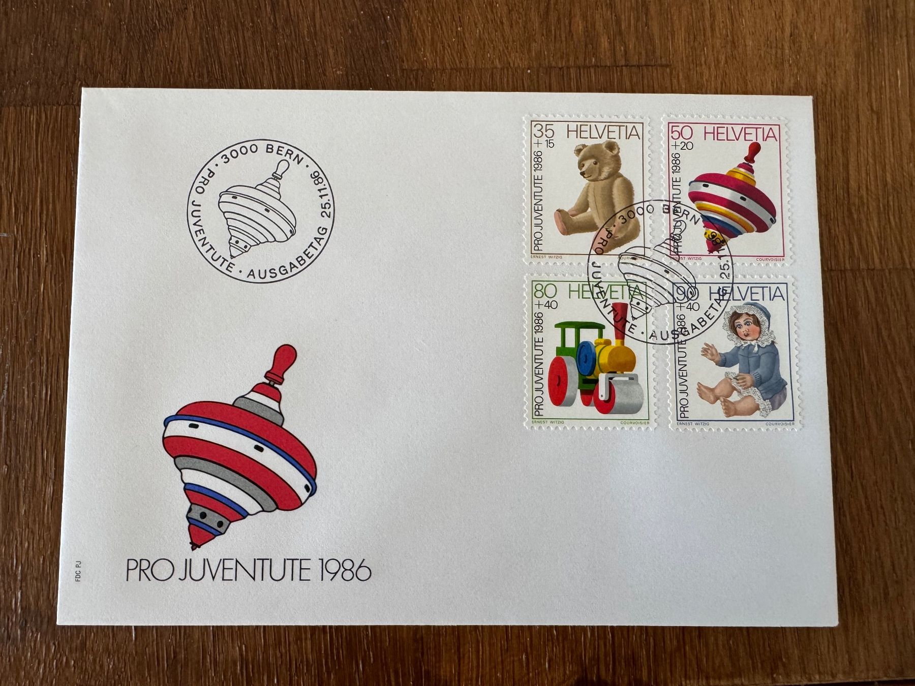 Tutti i francobolli: 3 CH Ersttagsbriefe, Pro Juventute, 1970 - 1989 – Nuovo (secondo la descrizione) da Winterthur venduto da mathis-spielsteine 8