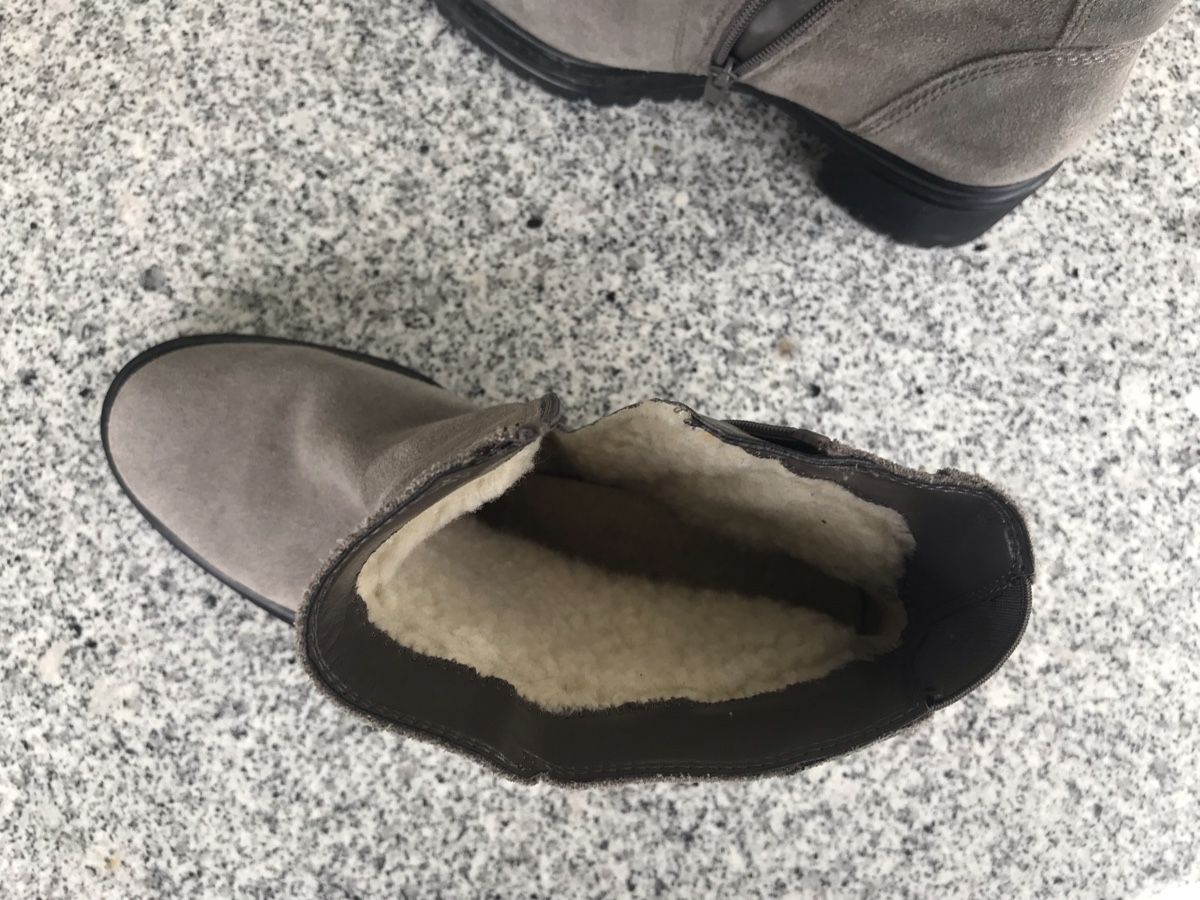 Gabor Damenschuhe: Wildleder Stiefel – Gebraucht aus Burgdorf von Judilie 2