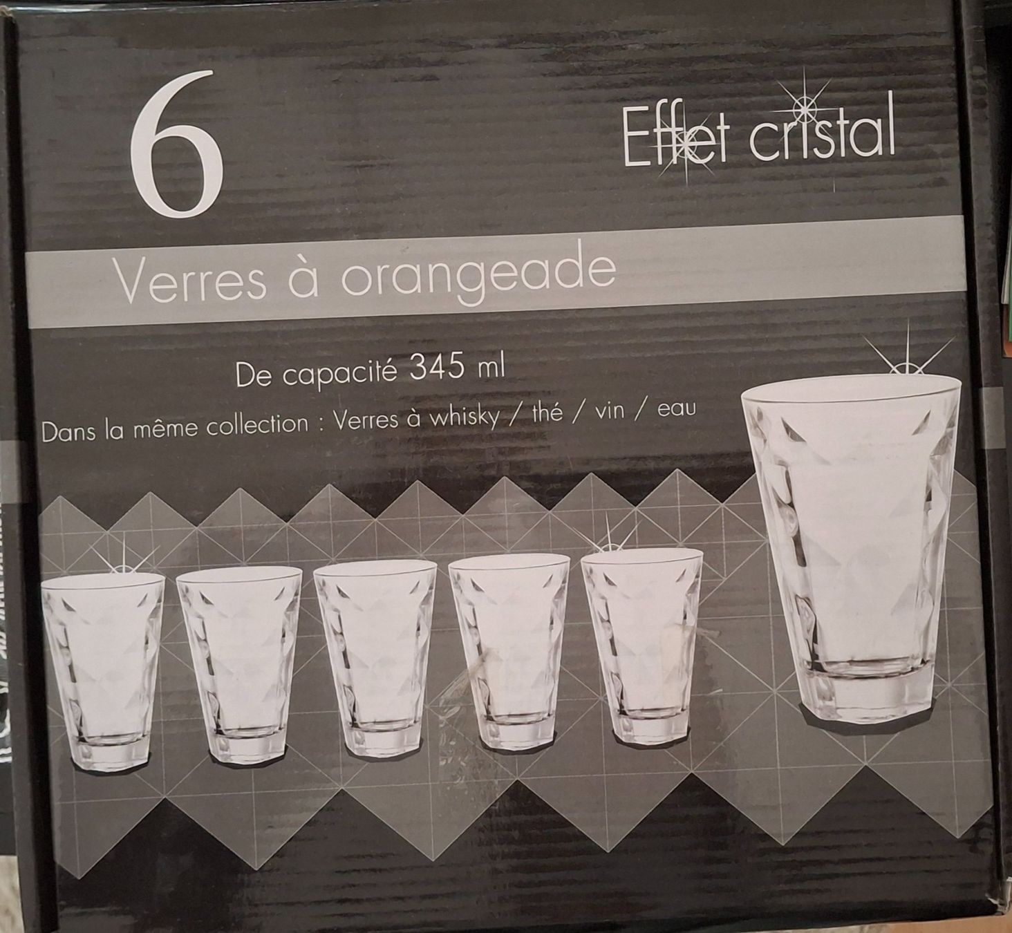 Verres: Trinkglass×6 – Neuf avec emballage d'origine à Winterthur par H_T