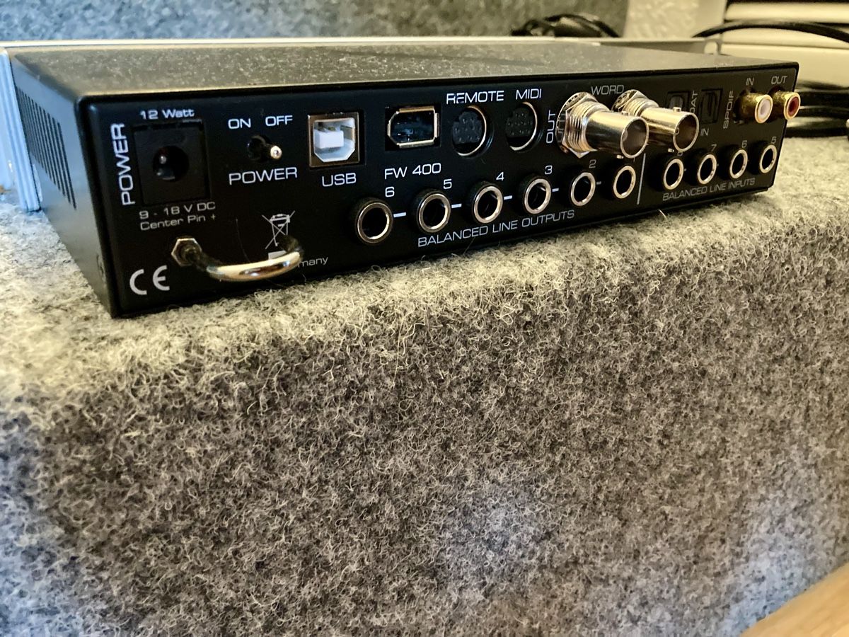 RME Equipement studio: RME Fireface UCX Audio Interface – D'occasion à Glattfelden par Pedals 4
