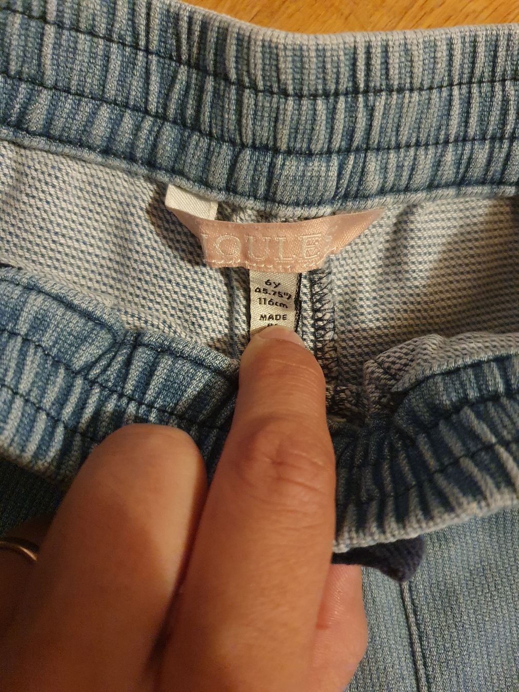 Pantaloni: Mädchen Jeans Shorts Size 116cm – Usato da Sirnach venduto da eftix 2