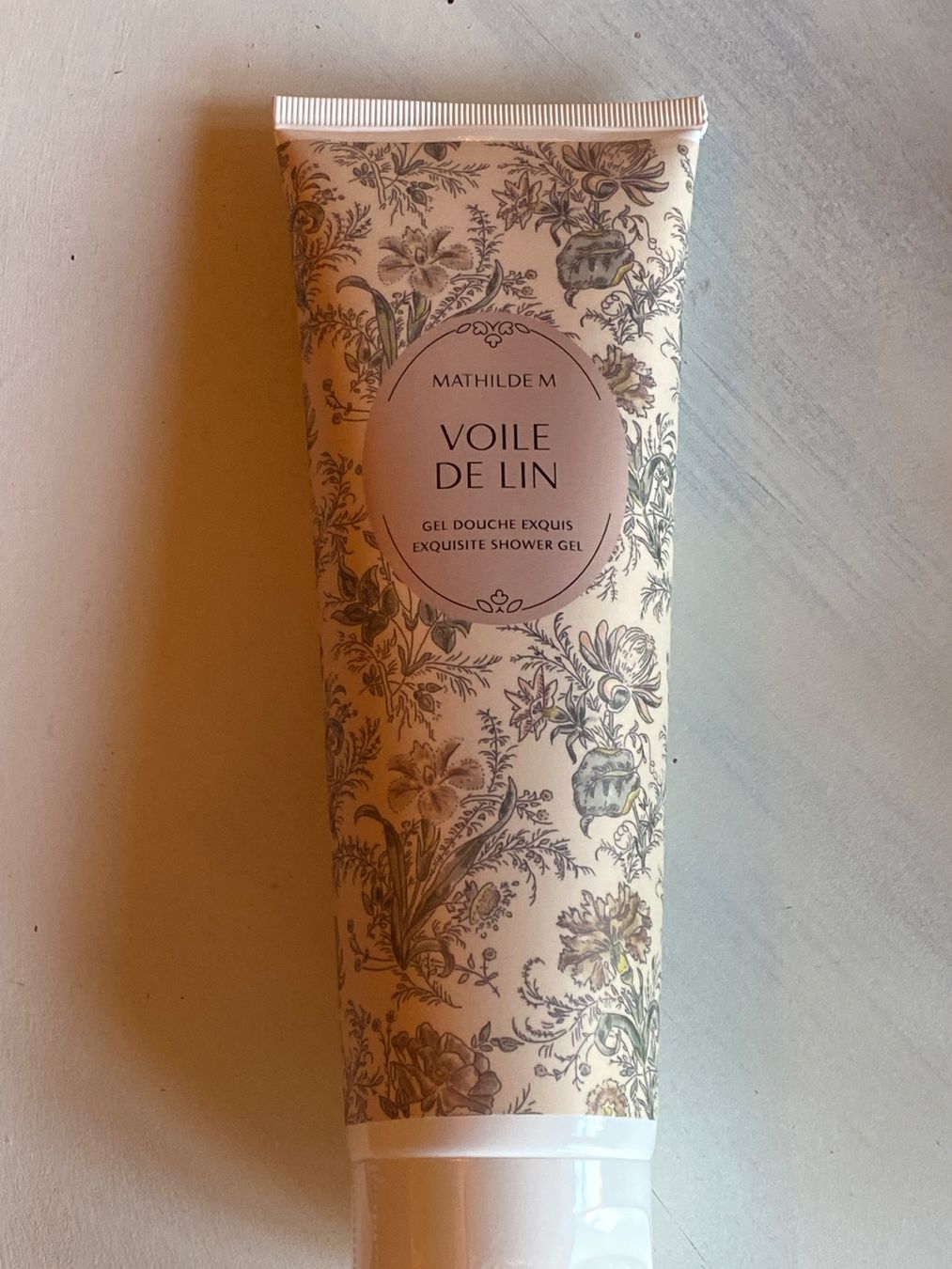 Doccia: EXQUISITES DUSCHGEL-MATHILDE M,LEINENSCHLEIER – Nuovo e nell'imballaggio originale da Meienried venduto da ManuelaBoutique 1
