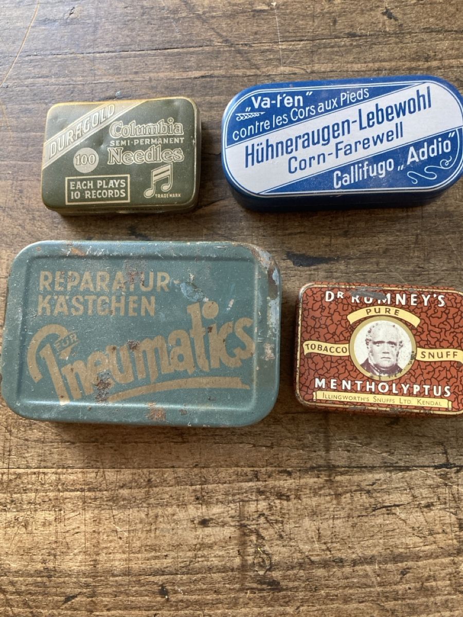 Autres décorations & accessoires: Blechschacheln klein, 4 Ex.  – D'occasion à Zürich par Mueschelmau