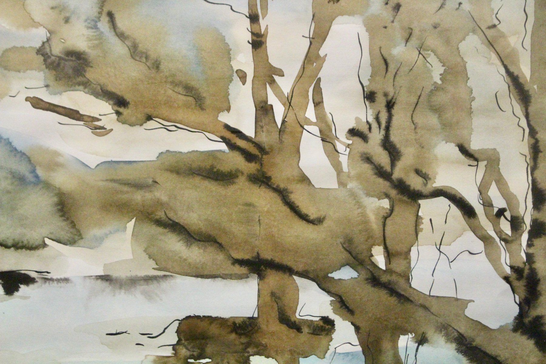 Gemälde: Original Aquarell Schweizer Kunstmalers Holzer – Gebraucht aus Bruettisellen von Collector_Store 3
