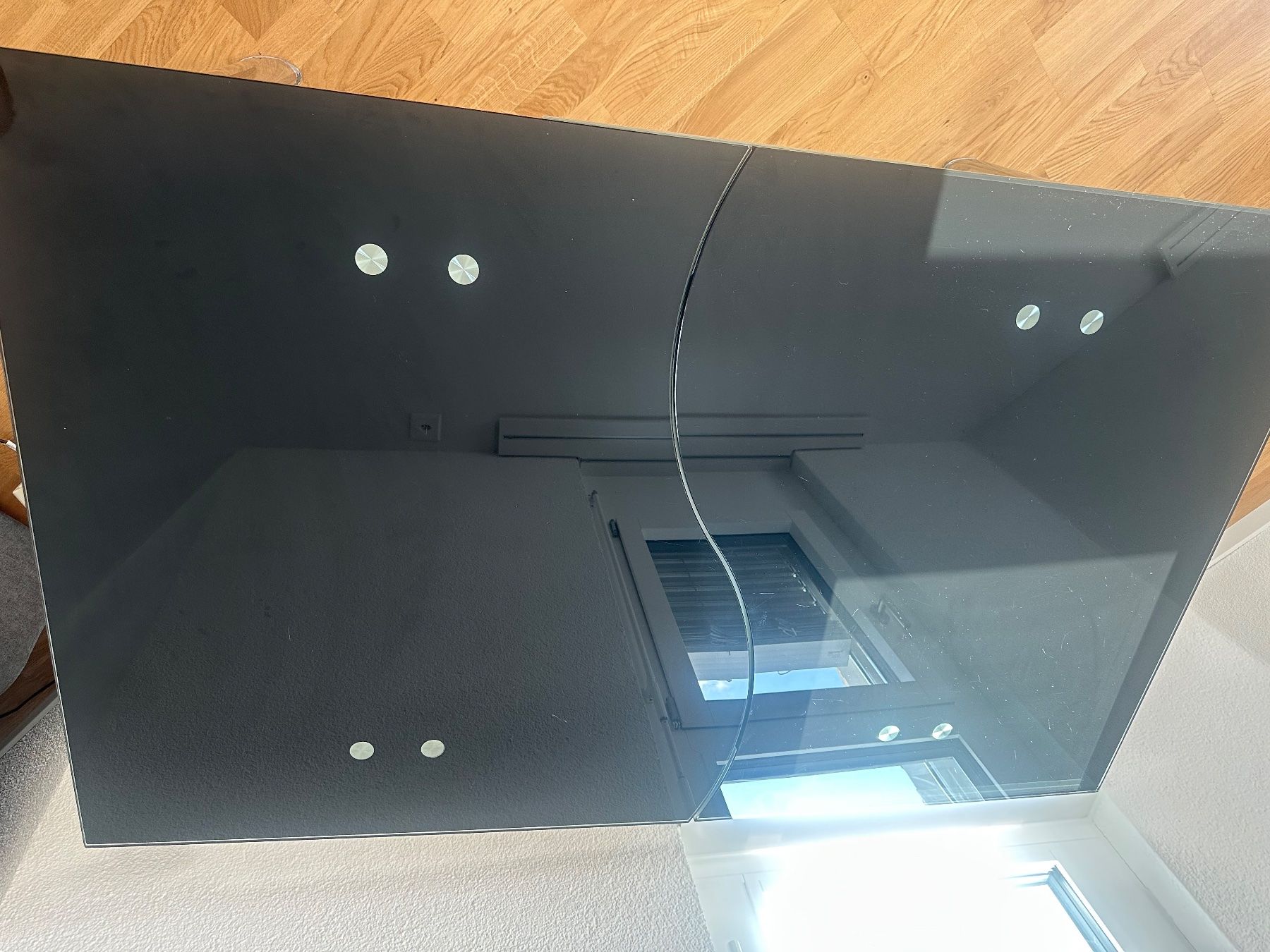 Tavoli: Tisch Glas Metall – Usato da Bern venduto da nas_8vxm 1