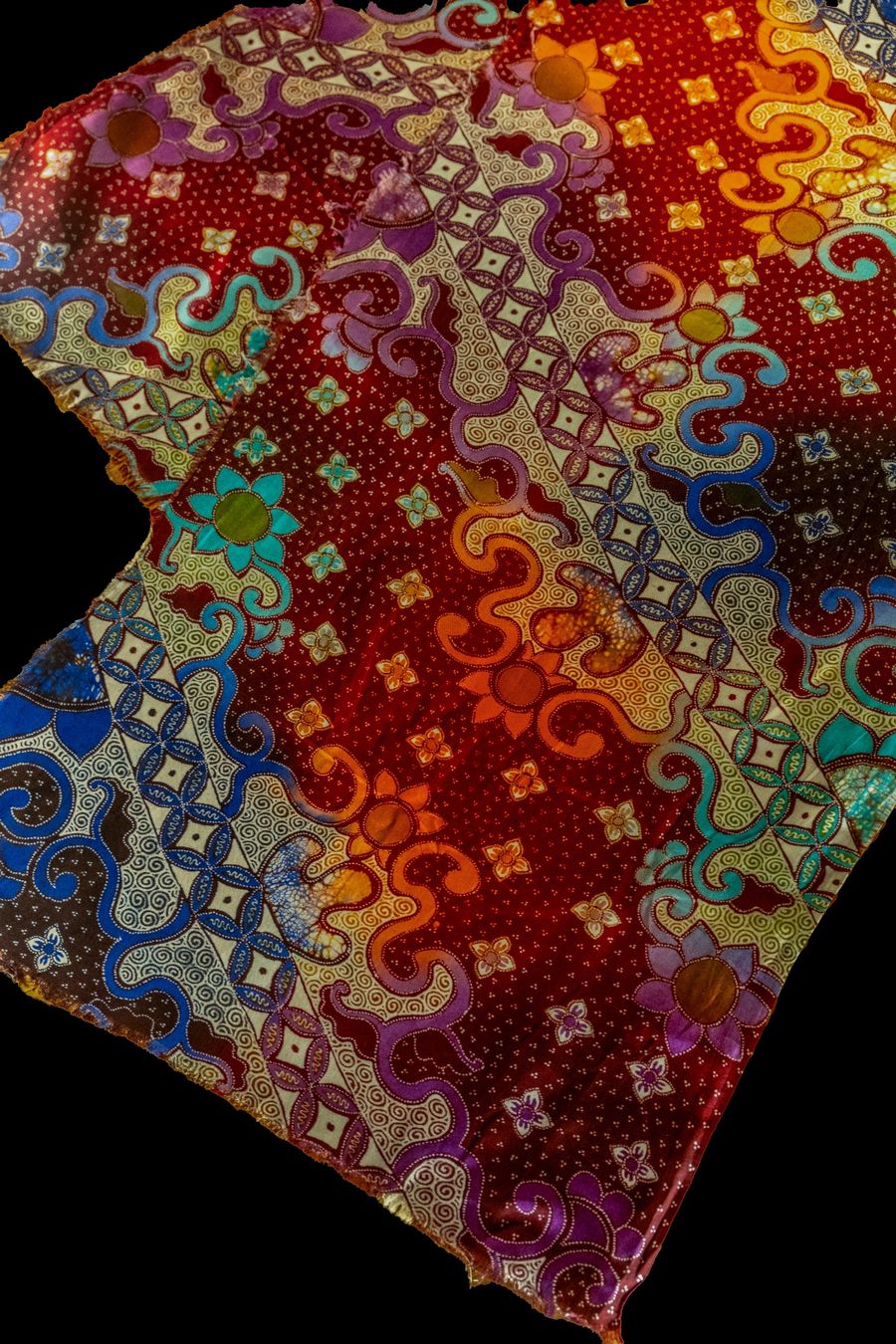Tessuti: Batik-Tulis-Stoff – Nuovo (secondo la descrizione) da Romanshorn venduto da ras_b6lp 4
