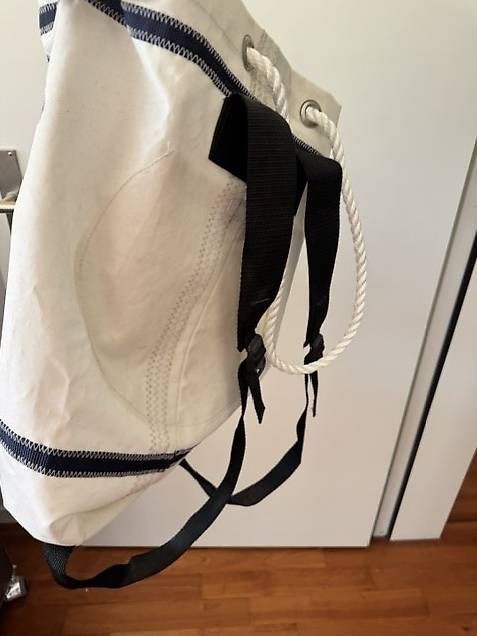 Zaini: Seesack/ Rucksack aus echtem Segelstoff – Usato da Ennetbaden venduto da bellini01 1