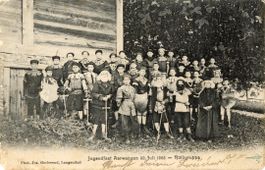 Aarwangen  BE   -   Rütligruppe / Jugendfest   um  1 9 0 5
