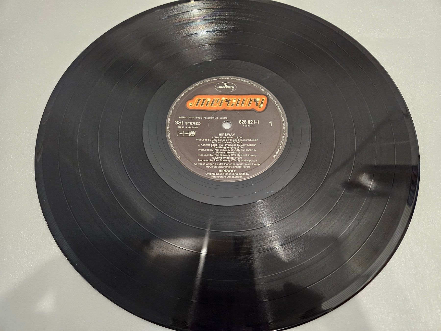 Schallplatten: Hipsway – Hipsway (LP, Synth-pop) – Gebraucht aus Uster von Vinyl-Leidenschaft 2