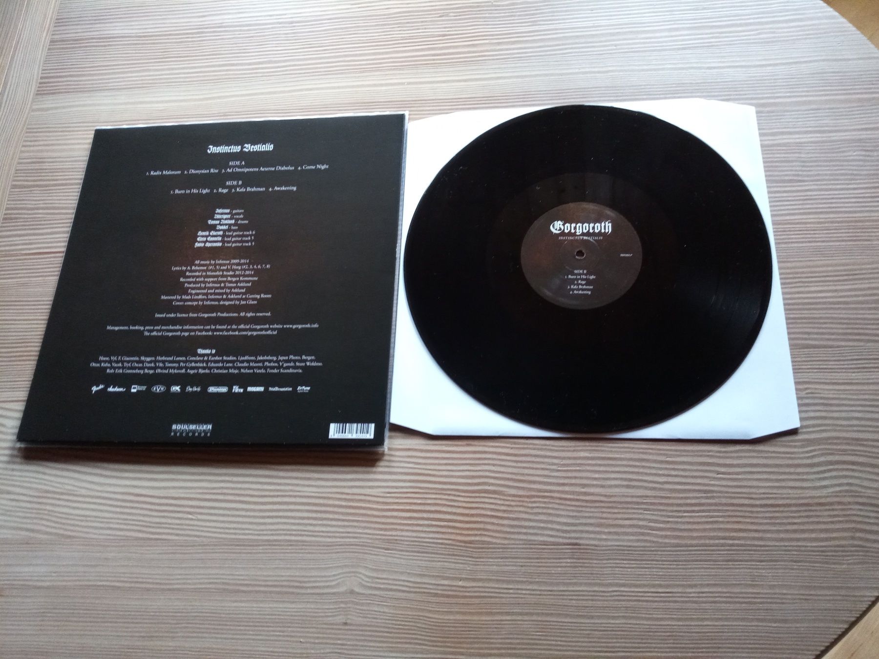 Dischi in vinile: Gorgoroth-Instinctus Bestialis 12'' Vinyl LP First Pressing – Nuovo (secondo la descrizione) da Brienz BE venduto da INTERNALFIRE 1