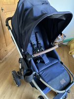 ABC Design Salsa 4 Air Kinderwagen mit Zubehör dunkelblau