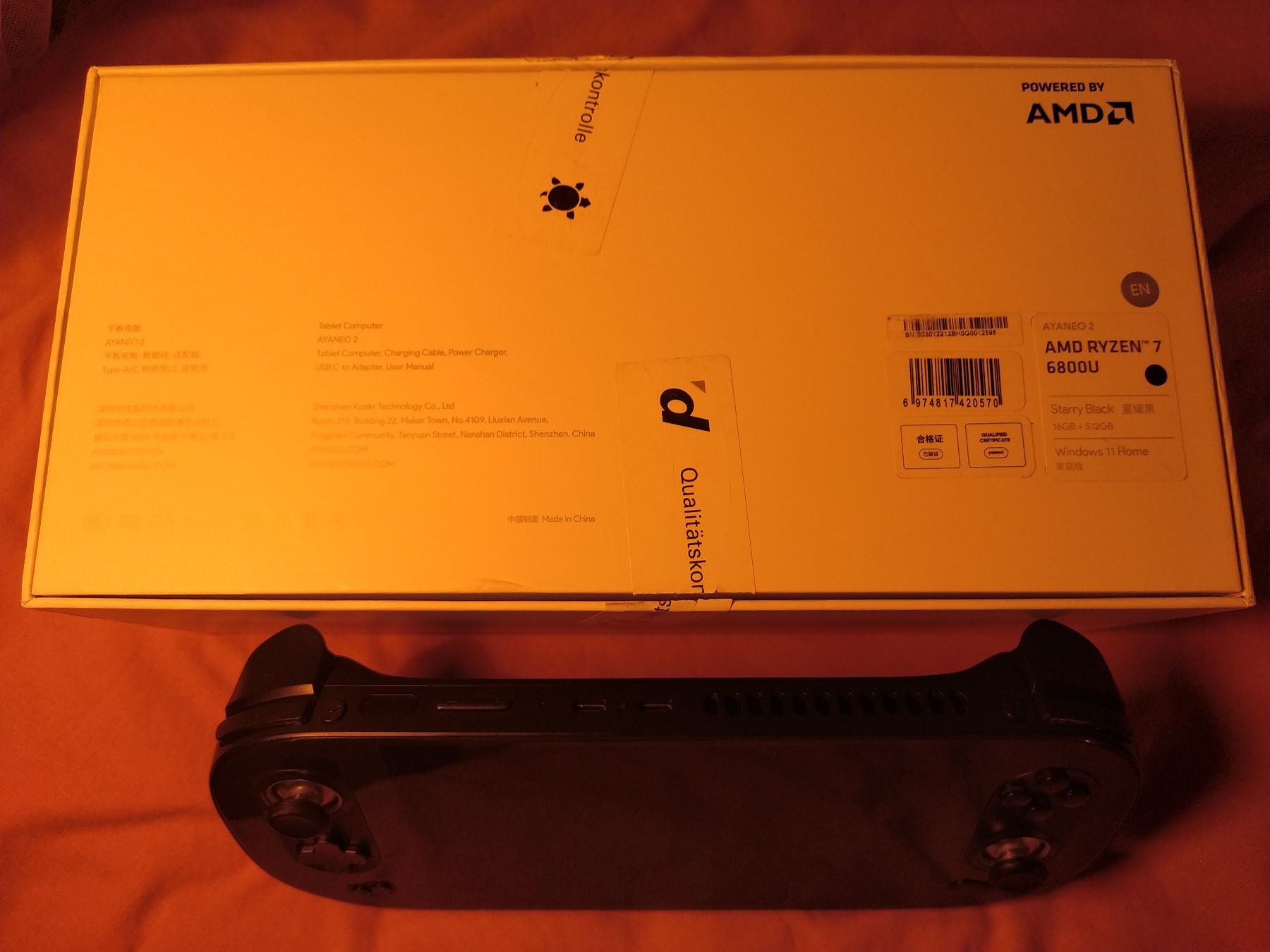 Ayaneo Console: Console portable AYANEO 2 noire avec accessoires – Usato da Charmoille venduto da ste_9nlc 3