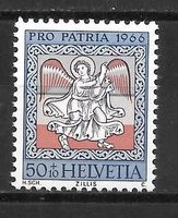 Abart Pro Patria B132.2.01 ** verbreiteter Scheitel