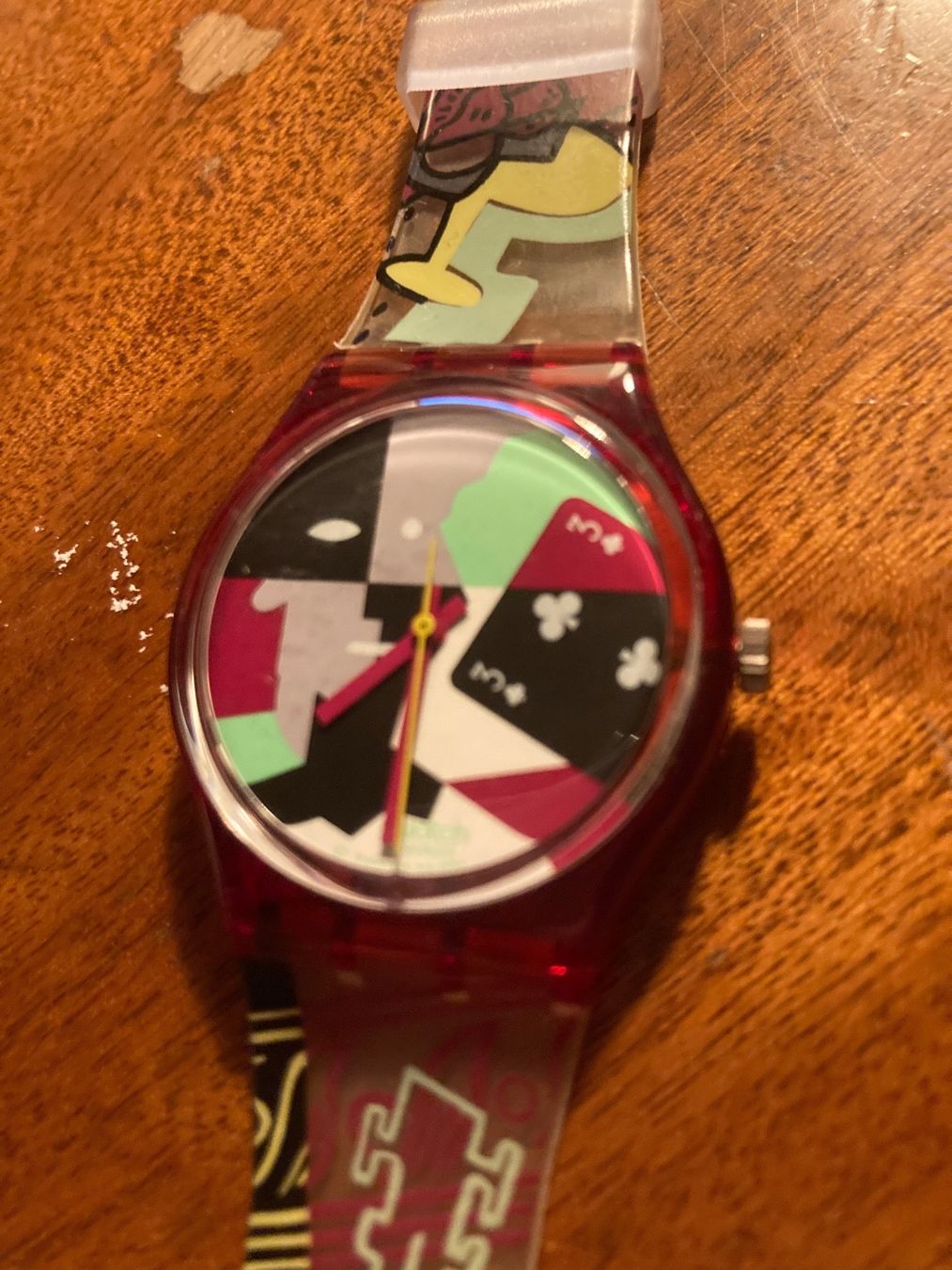 Swatch Uhren: Swatch Cubistic Rap, 1991 – Neu und originalverpackt aus Paudex von micinque 2