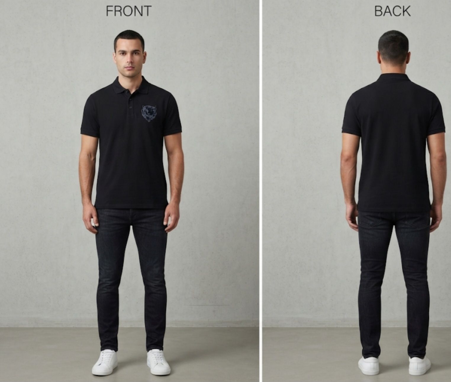 Roberto Cavalli Polos: Polo Just Cavalli noir taille M  – D'occasion à Niedergösgen par Eva2410