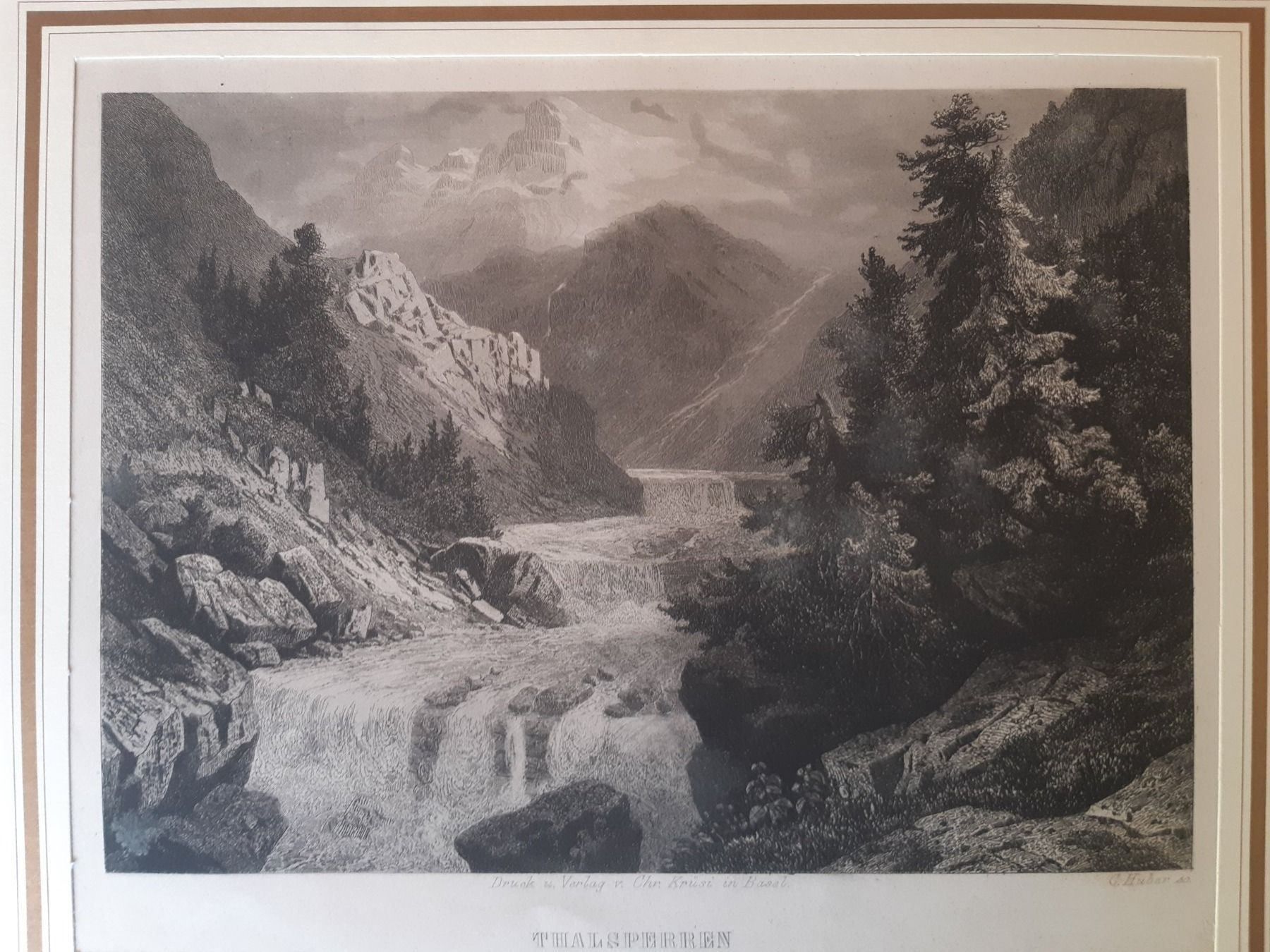 Grafiken & Lithographien: Lot Lithos Lawinensturz, etc. – Gebraucht aus Grindelwald von carro5 8