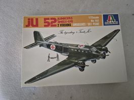 Modellbausatz Junkers JU 52 1:72 Italeri N.102