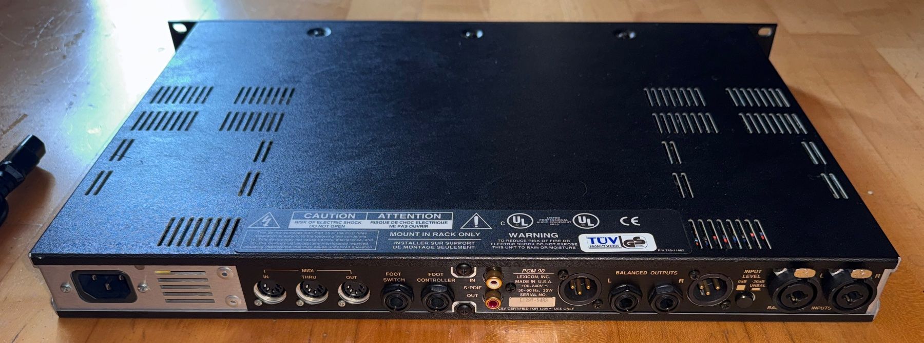 Musikinstrumente: Lexicon PCM90 Effekgerät – Gebraucht aus Unterengstringen von NOISE 4