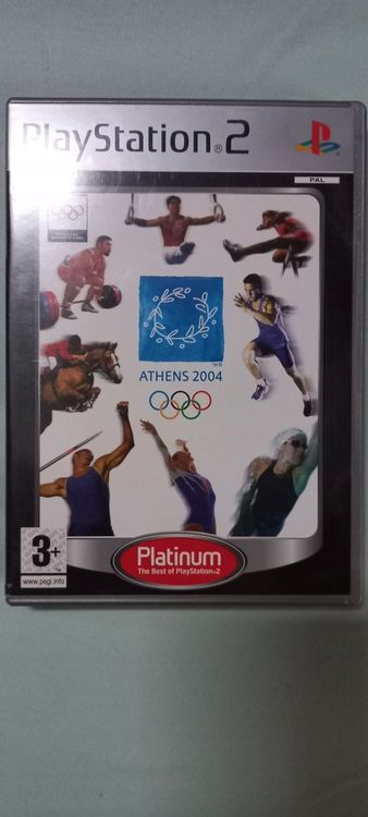 jeu ATHENS 2004 Platinum sur playstation 2 PS2 francais JO sport